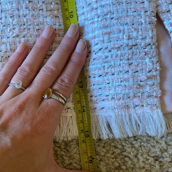 Amber x Meshki Gabrielle Tweed Mini Skirt - Picture 8 of 9